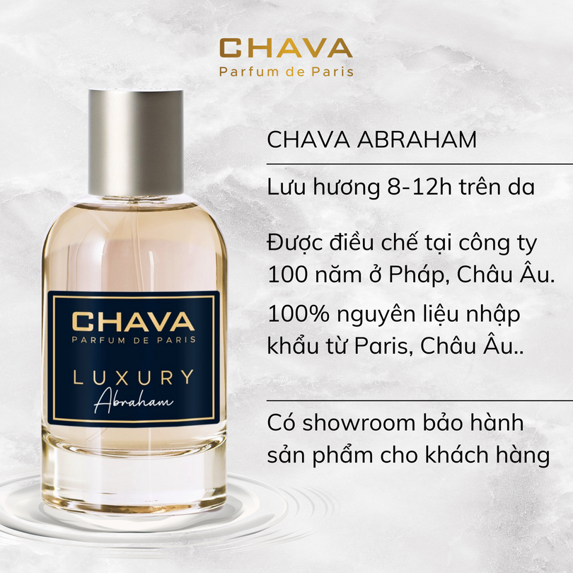 Nước Hoa Nam Luxury Abraham 50ml - Chava