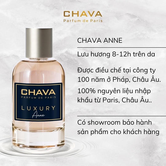 Nước Hoa Nữ Luxury Anne 50ml - Chava