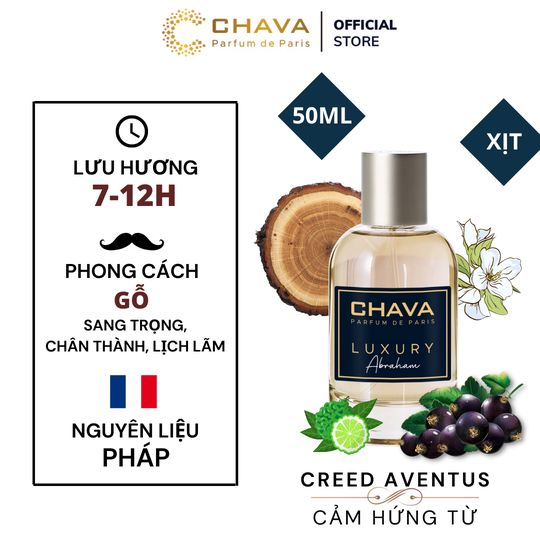 Nước Hoa Nam Luxury Abraham 50ml - Chava