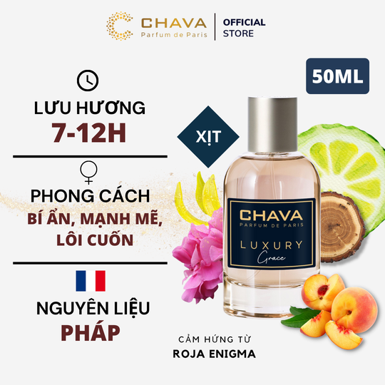 Nước Hoa Nữ Luxury Grace 50ml - Chava