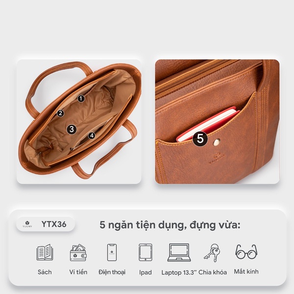 Túi Xách Nữ Công Sở Yuumy YTX36